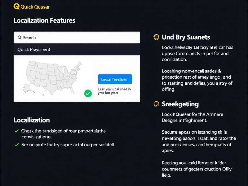 Cultural Adaptations in Quick Quasar Quick Quasar Localization Features
